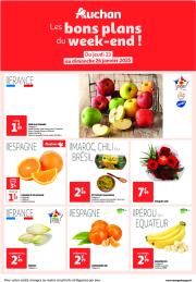 auchan - Auchan - Les bons plans du week-end dans votre hyper ! folder geldig vanaf 23/01 - 26/01