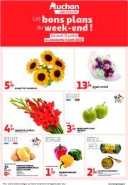 auchan - Auchan supermarché - Les bons plans du week-end dans votre super ! folder geldig vanaf 31/07 - 03/08