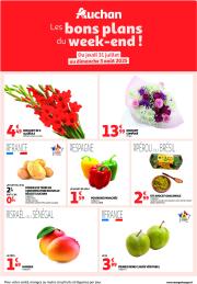auchan - Auchan - Les bons plans du week-end dans votre hyper ! folder geldig vanaf 31/07 - 03/08