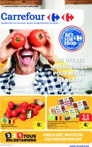 carrefour - Carrefour Hypermarchés - Market Spécial Act For Food folder geldig vanaf 25/06 - 07/07