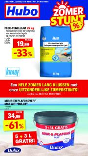 hubo - Hubo - Zomer Stunt folder geldig vanaf 02/07 - 31/08