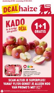 delhaize - Delhaize folder geldig vanaf 21/08 - 27/08