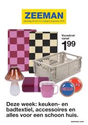 zeeman - Zeeman folder geldig vanaf 26/07 - 08/08