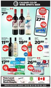 calgary-co-op - Calgary Co-op flyer valid from 08-14 - 08-20