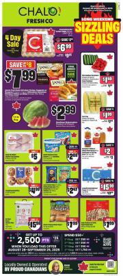 chalo-freshco - CHALO FreshCo flyer valid from 08-28 - 09-03