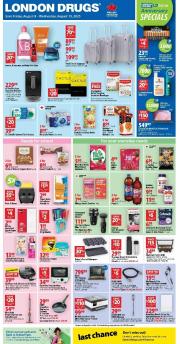 london-drugs - London Drugs flyer valid from 08-08 - 08-13