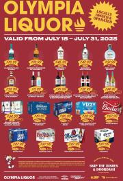 olympia-liquor - Olympia Liquor flyer valid from 07-18 - 07-31