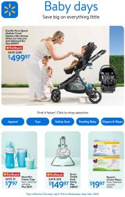 walmart - Walmart - Baby Days flyer valid from 04-17 - 05-14