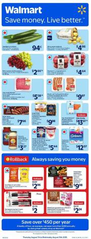 walmart - Walmart flyer valid from 08-07 - 08-13