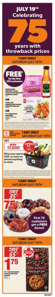 zehrs - Zehrs flyer valid from 07-17 - 07-23