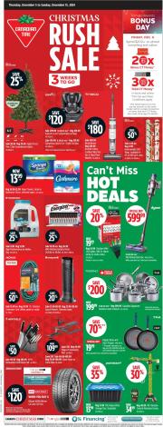 canadian-tire - Canadian Tire - Christmas rush sale flyer valid from 12-05 - 12-15