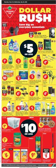 canadian-tire - Canadian Tire - Dollar Rush flyer valid from 05-22 - 05-28