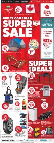 canadian-tire - Canadian Tire flyer valid from 06-26 - 07-02