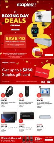 staples - Staples flyer valid from 12-18 - 12-24