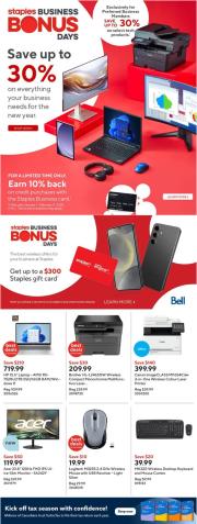 staples - Staples flyer valid from 01-15 - 01-21