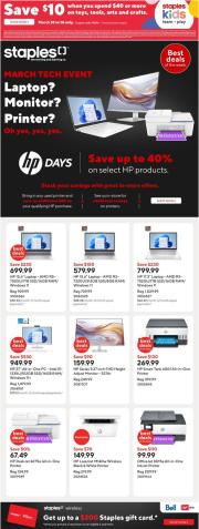 staples - Staples flyer valid from 03-05 - 03-11