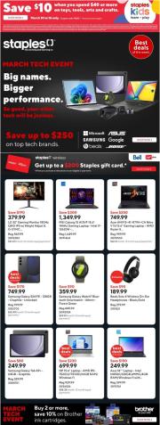 staples - Staples flyer valid from 03-12 - 03-18