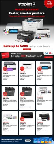 staples - Staples flyer valid from 03-19 - 03-25