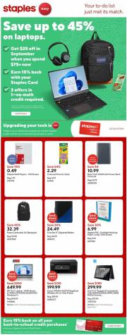 staples - Staples flyer valid from 08-22 - 08-28