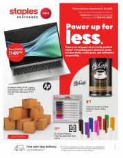 staples - Staples - Business Flyer flyer valid from 09-05 - 09-18