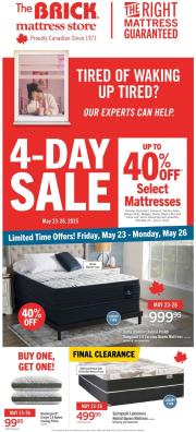 the-brick - The Brick Mattress Store flyer valid from 05-23 - 06-26