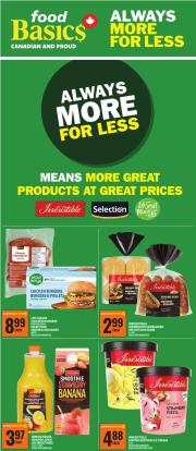 food-basics - Food Basics - Always More for Less flyer valid from 06-05 - 07-03