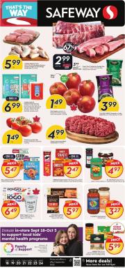 safeway - Safeway flyer valid from 09-18 - 09-24