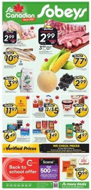 sobeys - Sobeys flyer valid from 08-21 - 08-27