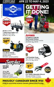 princess-auto - Princess Auto flyer valid from 04-22 - 05-04