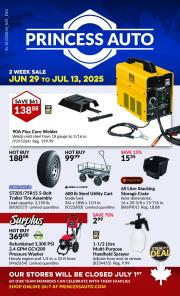princess-auto - Princess Auto flyer valid from 06-29 - 07-13