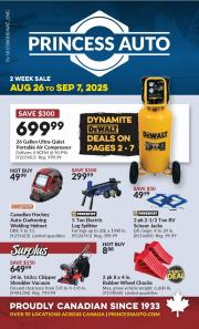 princess-auto - Princess Auto flyer valid from 08-26 - 09-07