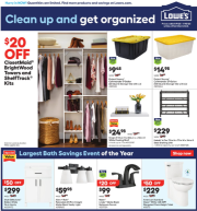 lowes - Lowe's flyer valid from 01-09 - 01-15