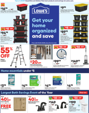 lowes - Lowe's flyer valid from 01-16 - 01-22