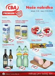 cba - Leták CBA Premium od 13.08. do 19.08.