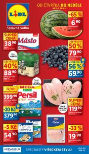 lidl - Leták Lidl od 31.07. do 03.08.