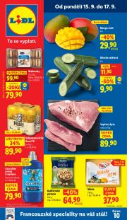 lidl - Leták Lidl od 15.09. do 17.09.