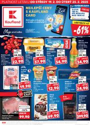 kaufland - Leták Kaufland od 19.02. do 25.02.