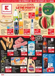 kaufland - Leták Kaufland Kolín od 23.07. do 29.07.