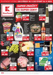 kaufland - Leták Kaufland Kolín od 10.09. do 16.09.