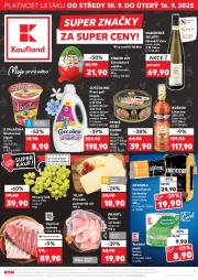 kaufland - Leták Kaufland - Ostrava od 10.09. do 16.09.