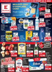 kaufland - Leták Kaufland Brno od 17.09. do 23.09.