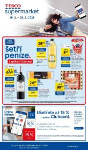 tesco - Leták Tesco supermarket od 19.02. do 25.02.