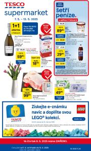 tesco - Leták Tesco supermarket od 07.05. do 15.05.