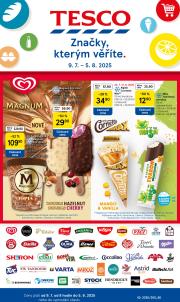 tesco - Leták Tesco - Značky, kterým věříte od 09.07. do 05.08.