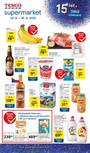 tesco - Leták Tesco supermarket od 20.08. do 26.08.