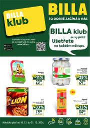 billa - Leták Billa - Leták BILLA klub od 18.12. do 31.12.