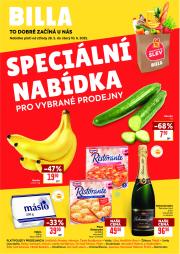 billa - Leták Billa - Speciální nabídka: vybrané prodejny od 28.05. do 10.06.