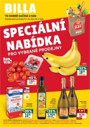 billa - Leták Billa - Speciální nabídka: vybrané prodejny od 17.09. do 30.09.