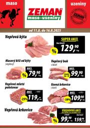 prodejny-zeman - Leták Prodejny Zeman od 11.08. do 16.08.