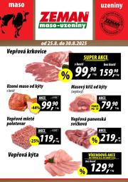 prodejny-zeman - Leták Prodejny Zeman od 25.08. do 30.08.